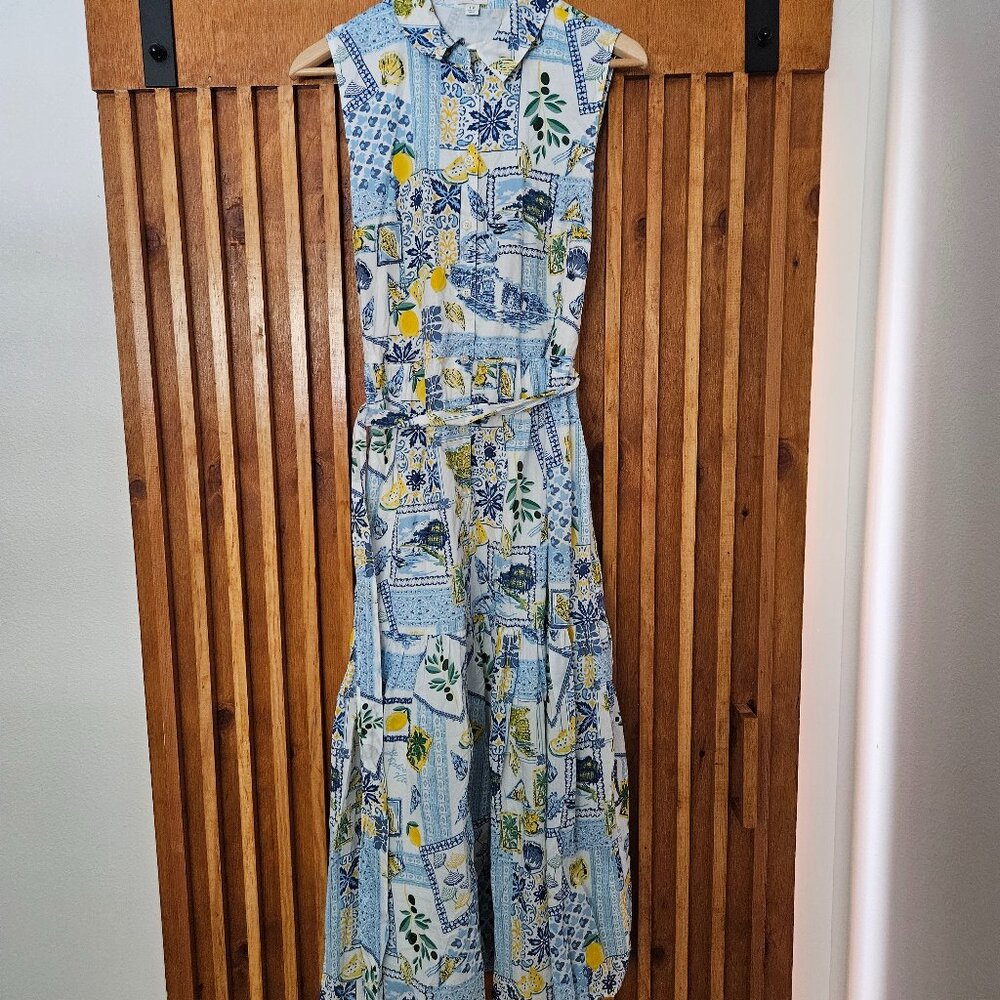 Collared Midi Dress